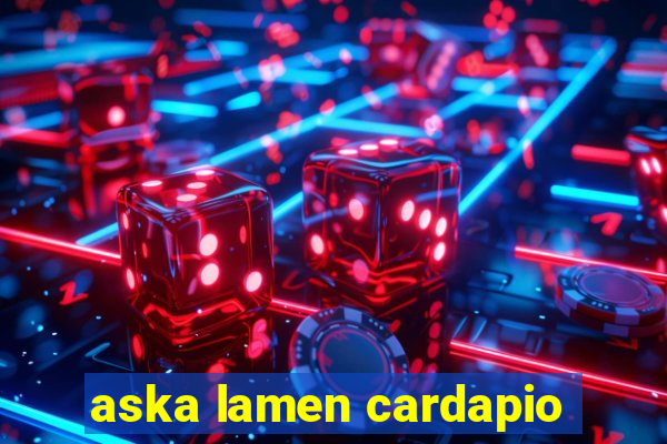 aska lamen cardapio